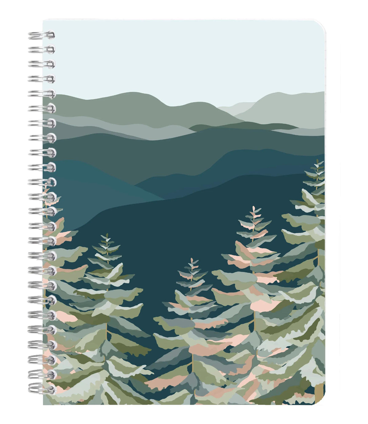 La Vie en Vosges, Carnet reliure intégrale A5 14,8x21 cm, 148 pages, ligné, ass. (lot de 4)