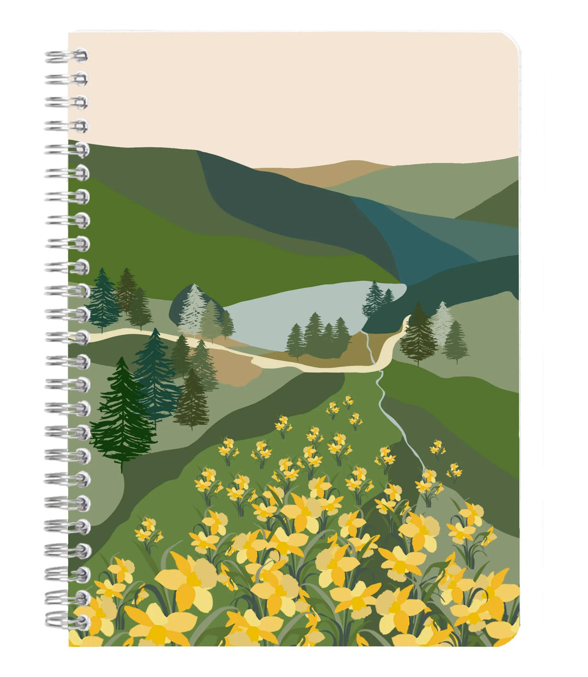 La Vie en Vosges, Carnet reliure intégrale A5 14,8x21 cm, 148 pages, ligné, ass. (lot de 4)
