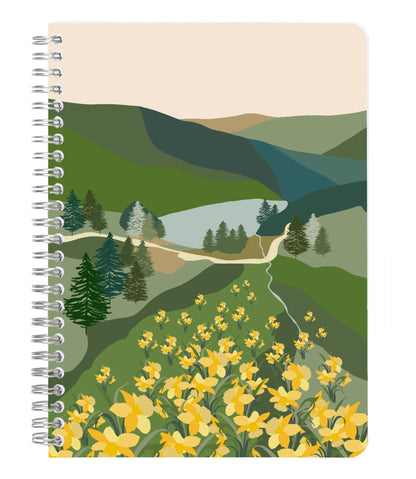 La Vie en Vosges, Carnet reliure intégrale A5 14,8x21 cm, 148 pages, ligné, ass. (lot de 4)