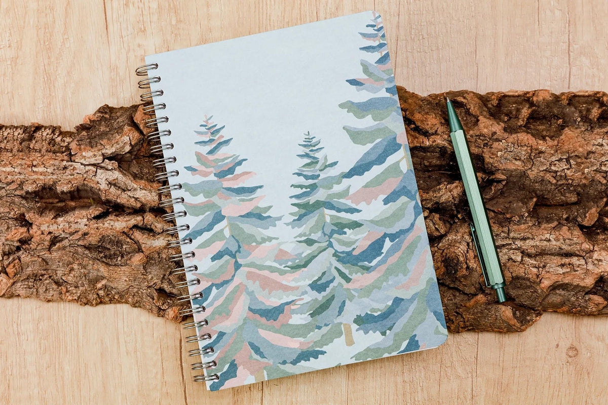 La Vie en Vosges, Carnet reliure intégrale A5 14,8x21 cm, 148 pages, ligné, ass. (lot de 4)