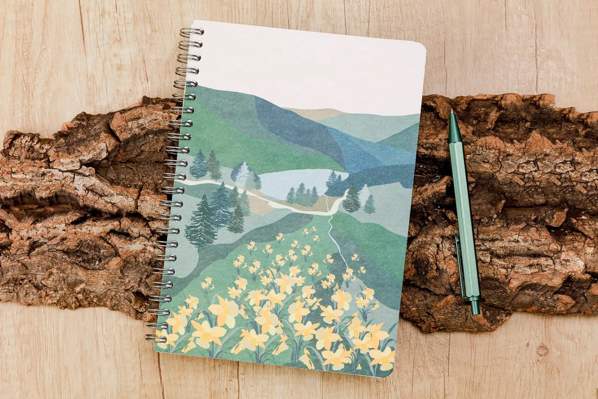 La Vie en Vosges, Carnet reliure intégrale A5 14,8x21 cm, 148 pages, ligné, ass. (lot de 4)