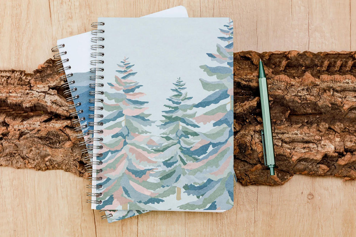 La Vie en Vosges, Carnet reliure intégrale A5 14,8x21 cm, 148 pages, ligné, ass. (lot de 4)