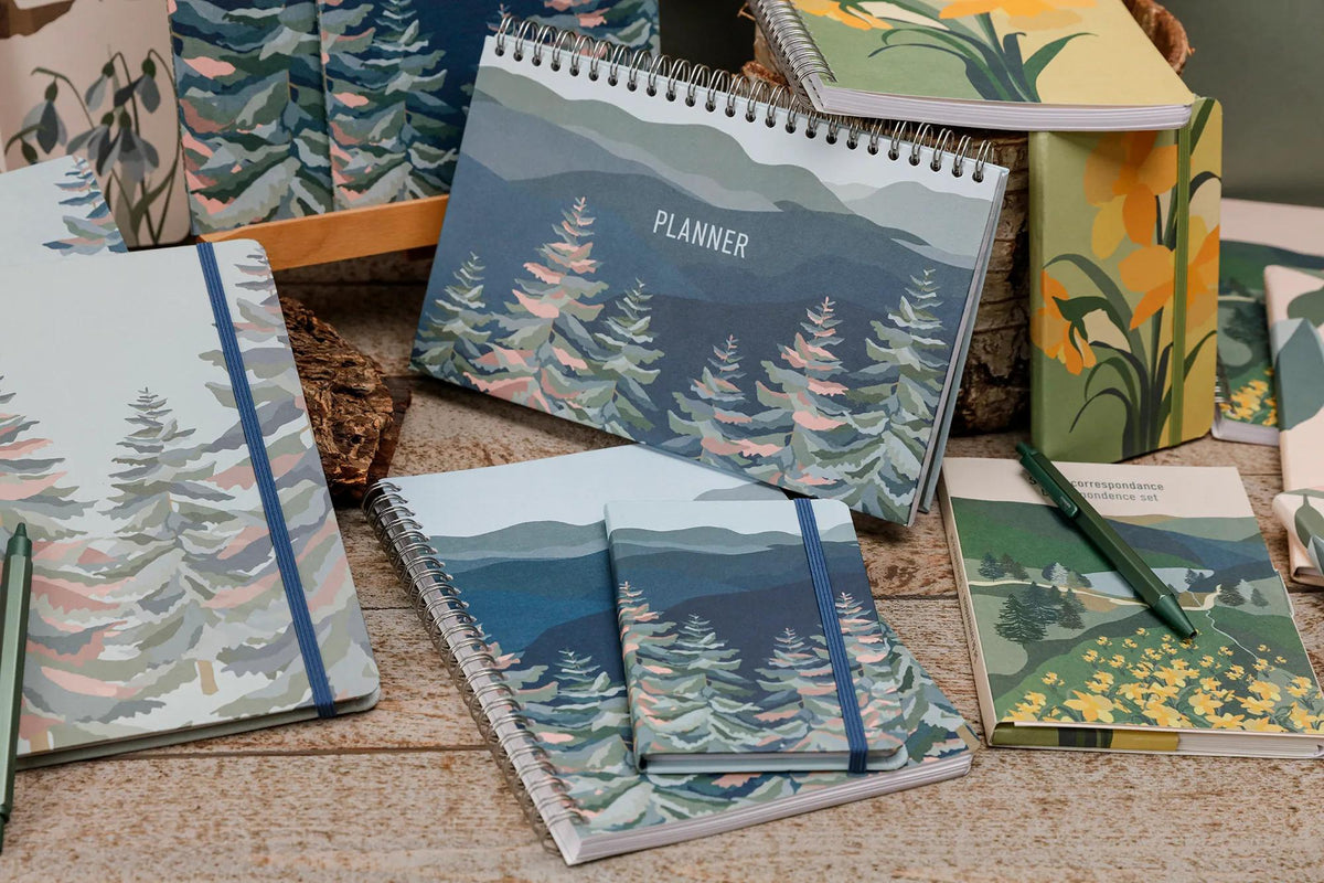 La Vie en Vosges, Bloc planner testa legante integrale 22x14 cm 53 fogli stampati (confezione da 5)