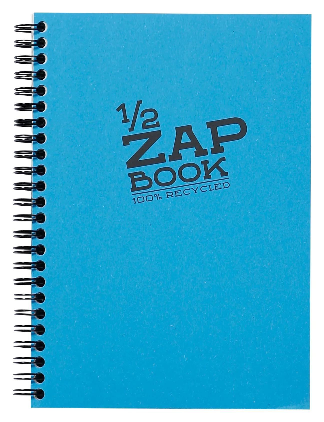 1/2 Zap Book Spiral Book 80F A5 80g - Random (Pack x5)