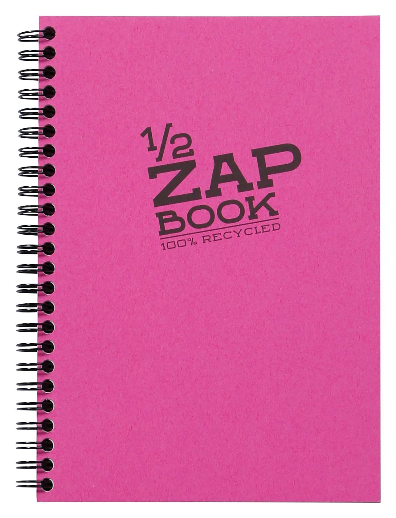 1/2 Zap Book Spiral Book 80F A5 80g - Random (Pack x5)