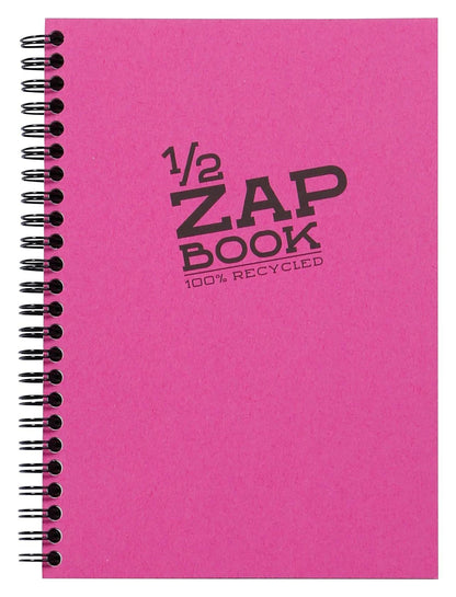 1/2 Zap Book Spiral Book 80F A5 80g - Random (5er-Pack)