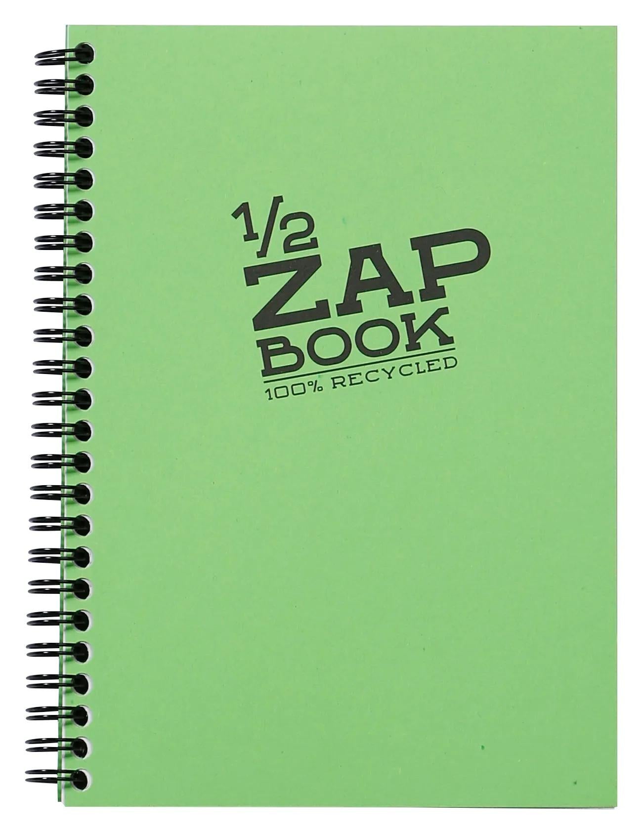 1/2 Zap Book Spiral Book 80F A5 80g - Random (Pack x5)