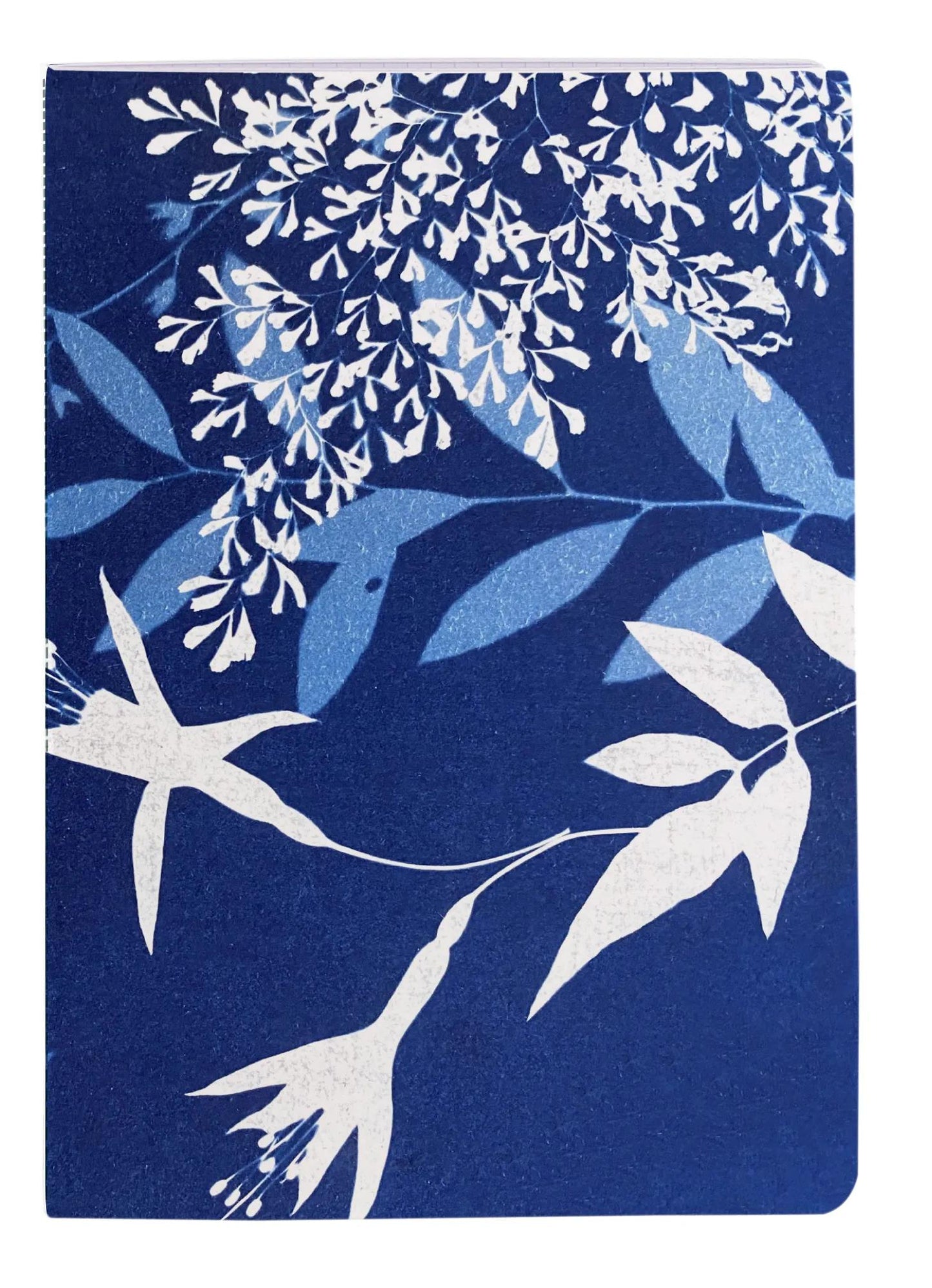 Cyanotype, Carnet cousu fil A6 10,5x14,8 cm, 64 pages, ligné, ass. (Lot x8)