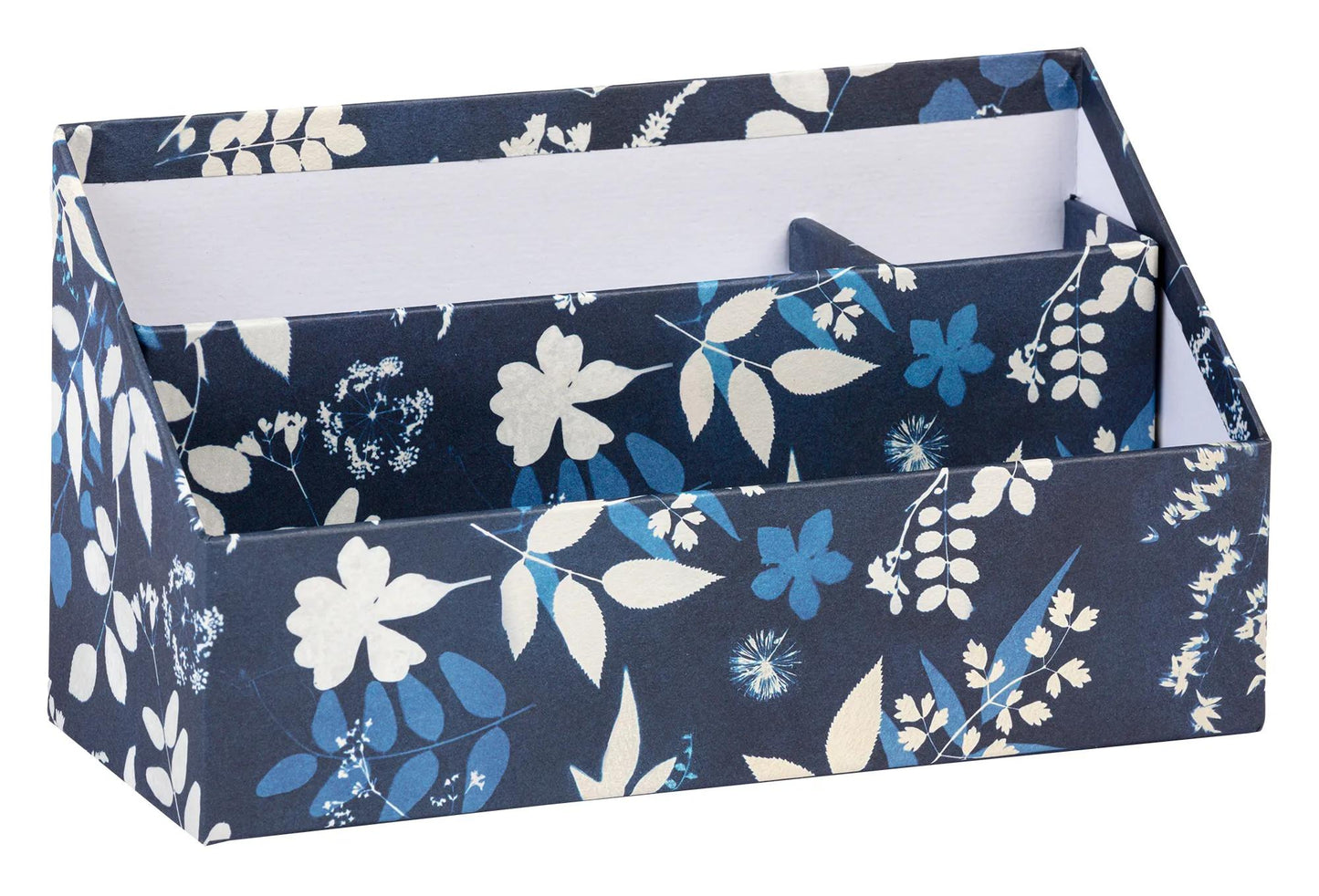Cyanotyp, Briefhalter 25x10x14 cm (Paket x4)