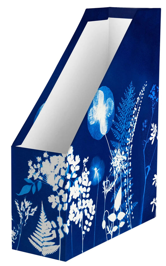 Cyanotype, Magazine holder 25x10x32,5cm (Pack x4)