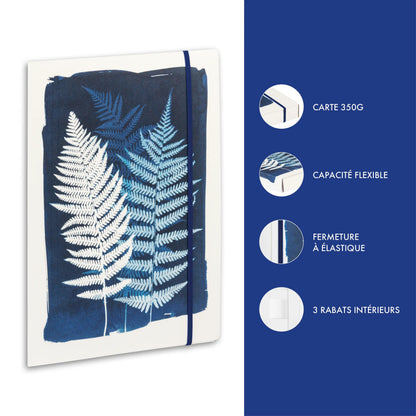 Cyanotyp, elastisches Hemd 24x32cm (4er-Pack)