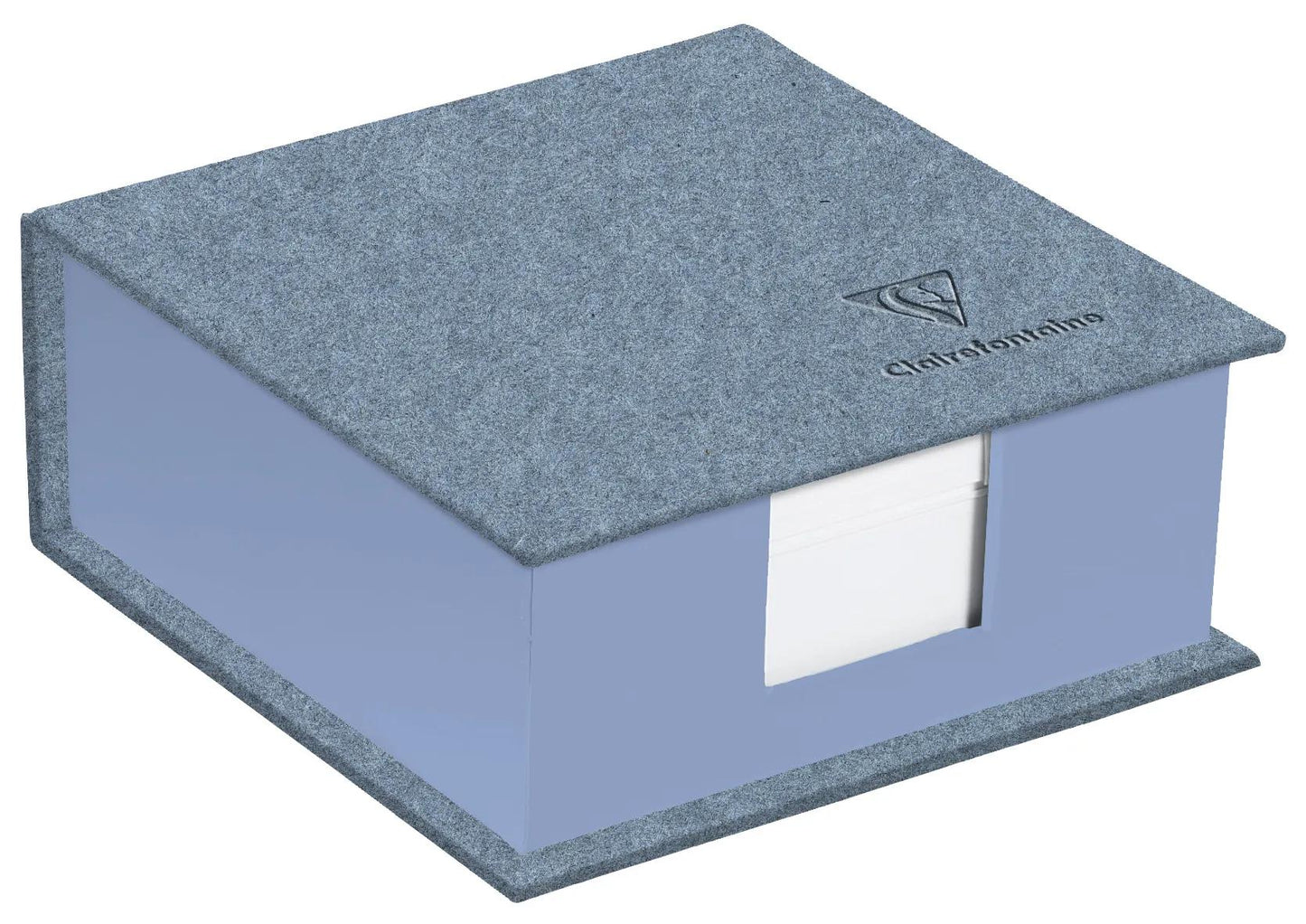 Jeans et Cocoa, Block cube 11 x 11 x 5 cm, 320 sheets, jeans - Blue jeans (Pack x4)
