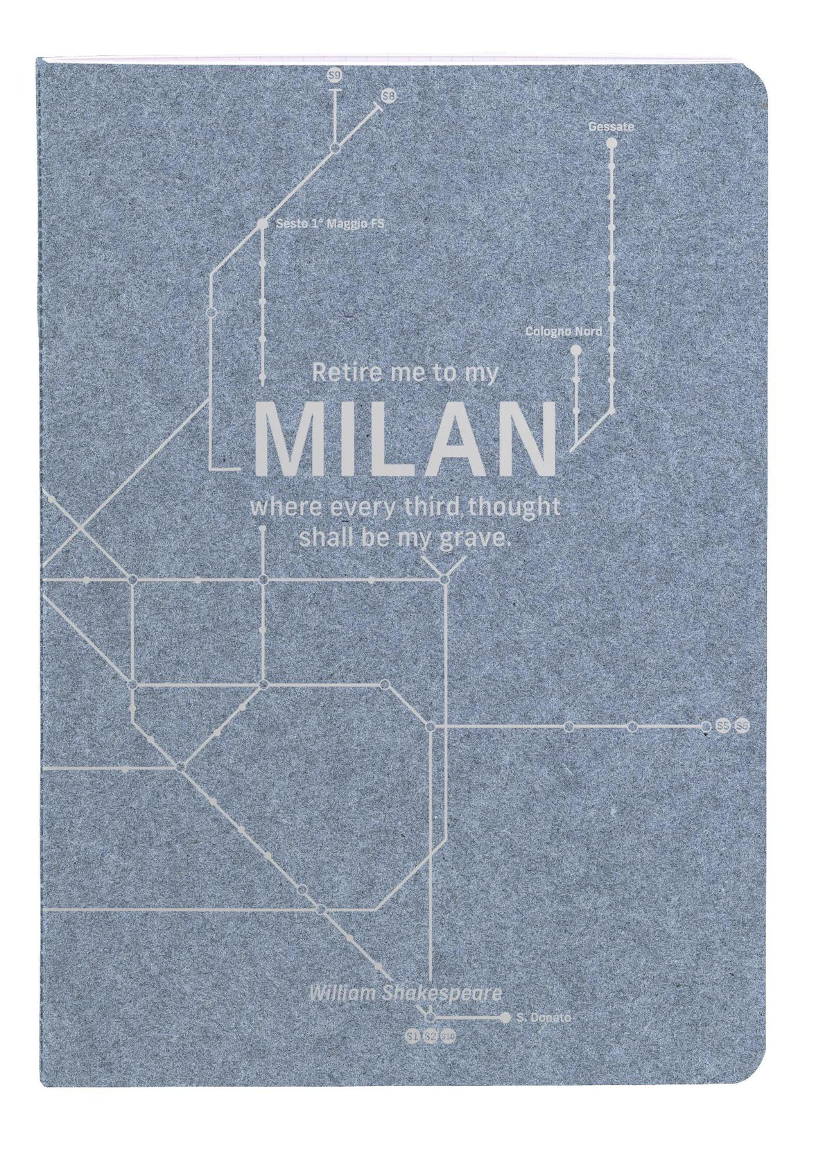 Metro Jeans, Swiveled Notebook Draht A6 - 10,5 x 14,8 cm, 96 Seiten, gefüttert, Arsch - Blaue Jeans (5er-Pack)