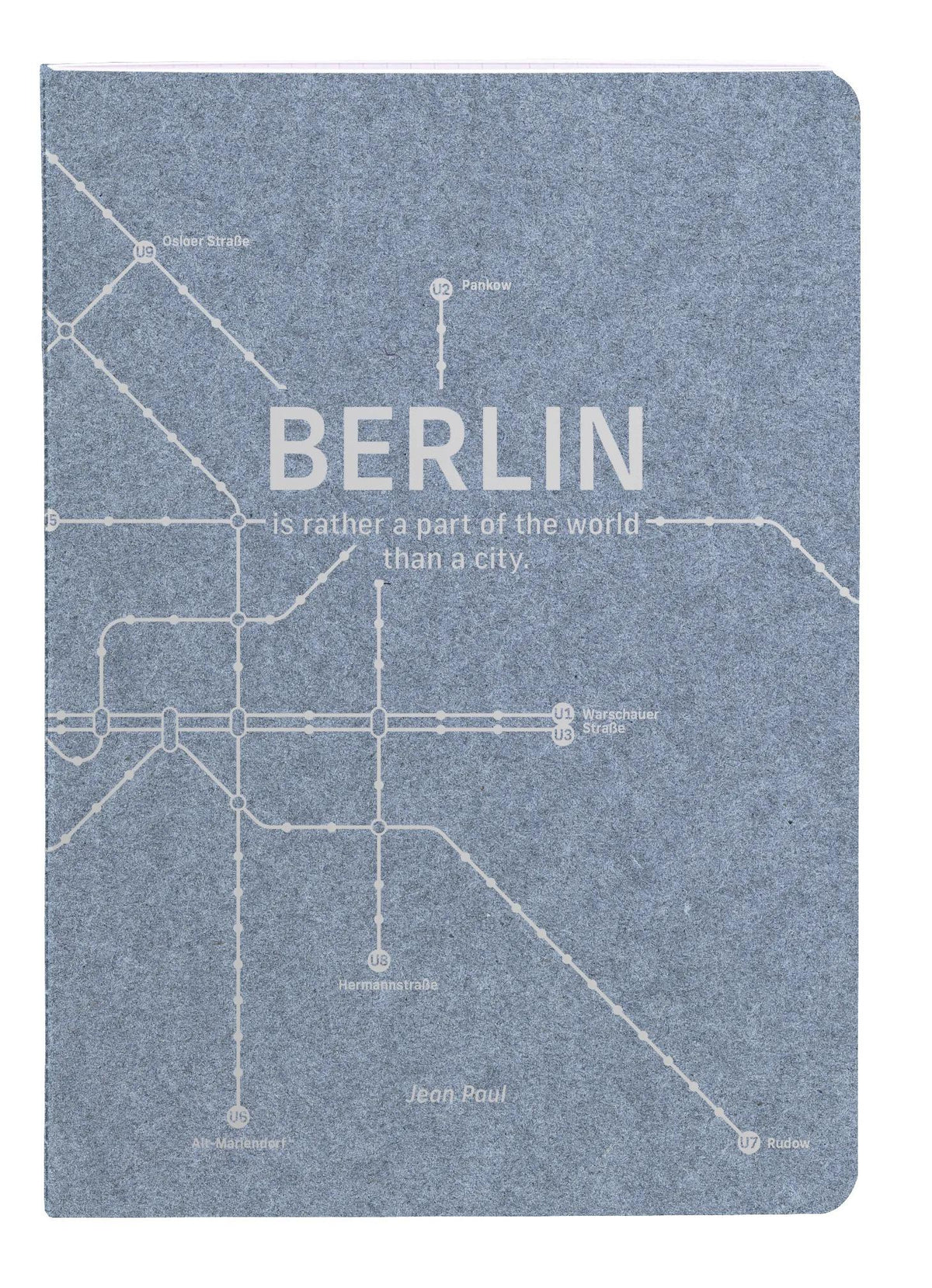 Metro Jeans, Swiveled Notebook Draht A6 - 10,5 x 14,8 cm, 96 Seiten, gefüttert, Arsch - Blaue Jeans (5er-Pack)