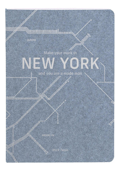 Metro Jeans, Swiveled Notebook Draht A6 - 10,5 x 14,8 cm, 96 Seiten, gefüttert, Arsch - Blaue Jeans (5er-Pack)