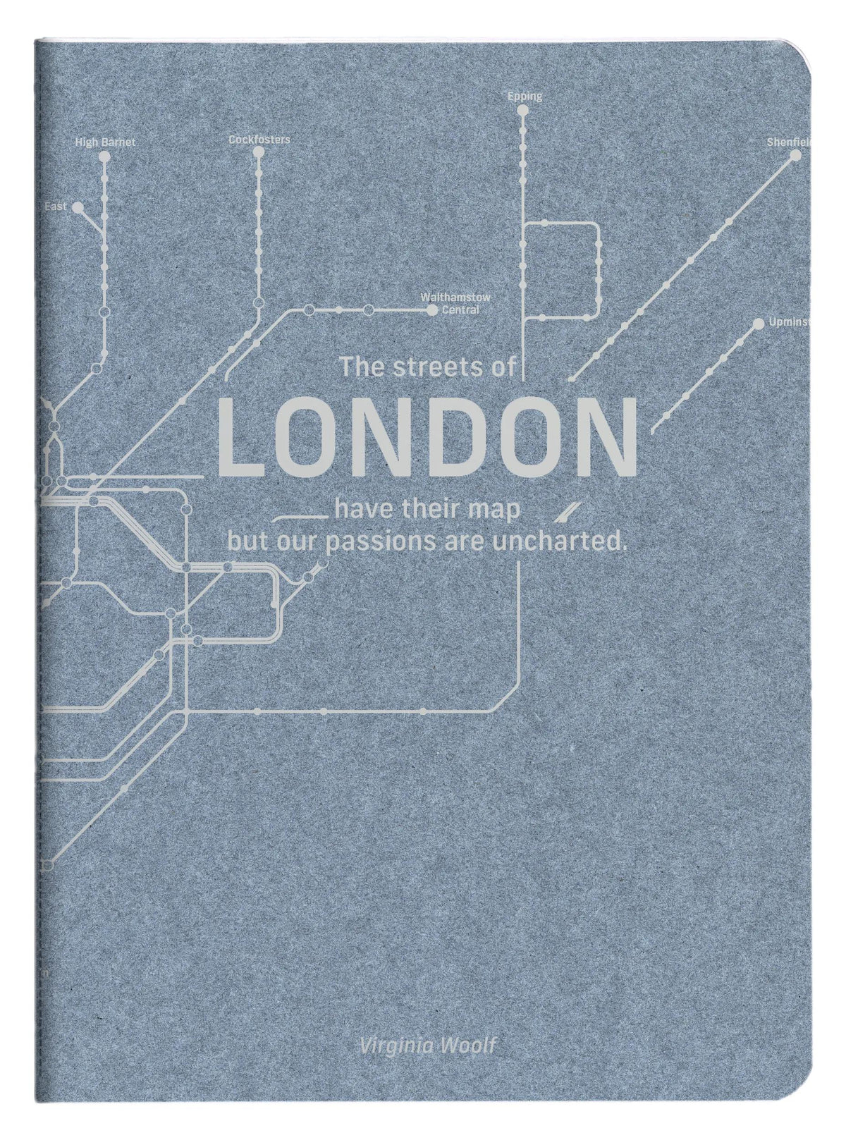 Metro Jeans, Password Book genäht Draht A5 - 14,8 x 21 cm, 32 bedruckte Seiten, Arsch. - Blaue Jeans (5er-Pack)