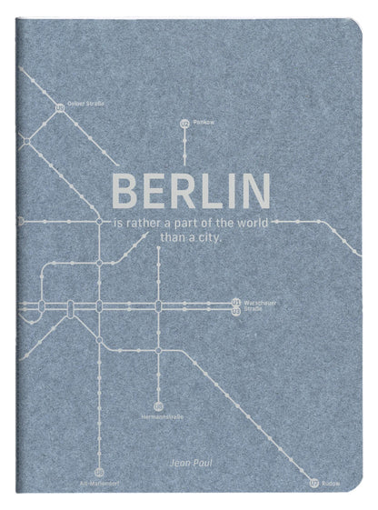 Metro Jeans, Password Book genäht Draht A5 - 14,8 x 21 cm, 32 bedruckte Seiten, Arsch. - Blaue Jeans (5er-Pack)