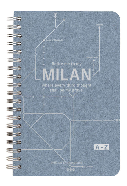 Metro Jean, Buchverzeichnis integraler Binder 11 x 17 cm 100 Seiten, gefüttert, Arsch. - Blaue Jeans (5er-Pack)