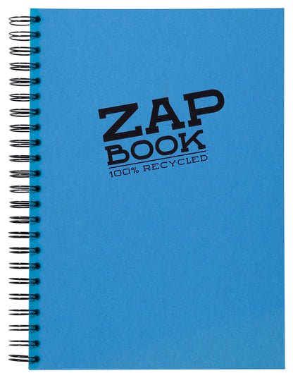 Zap Book carnet spiralé 160F A4 80g - Assortiment mixte (lot de 5)