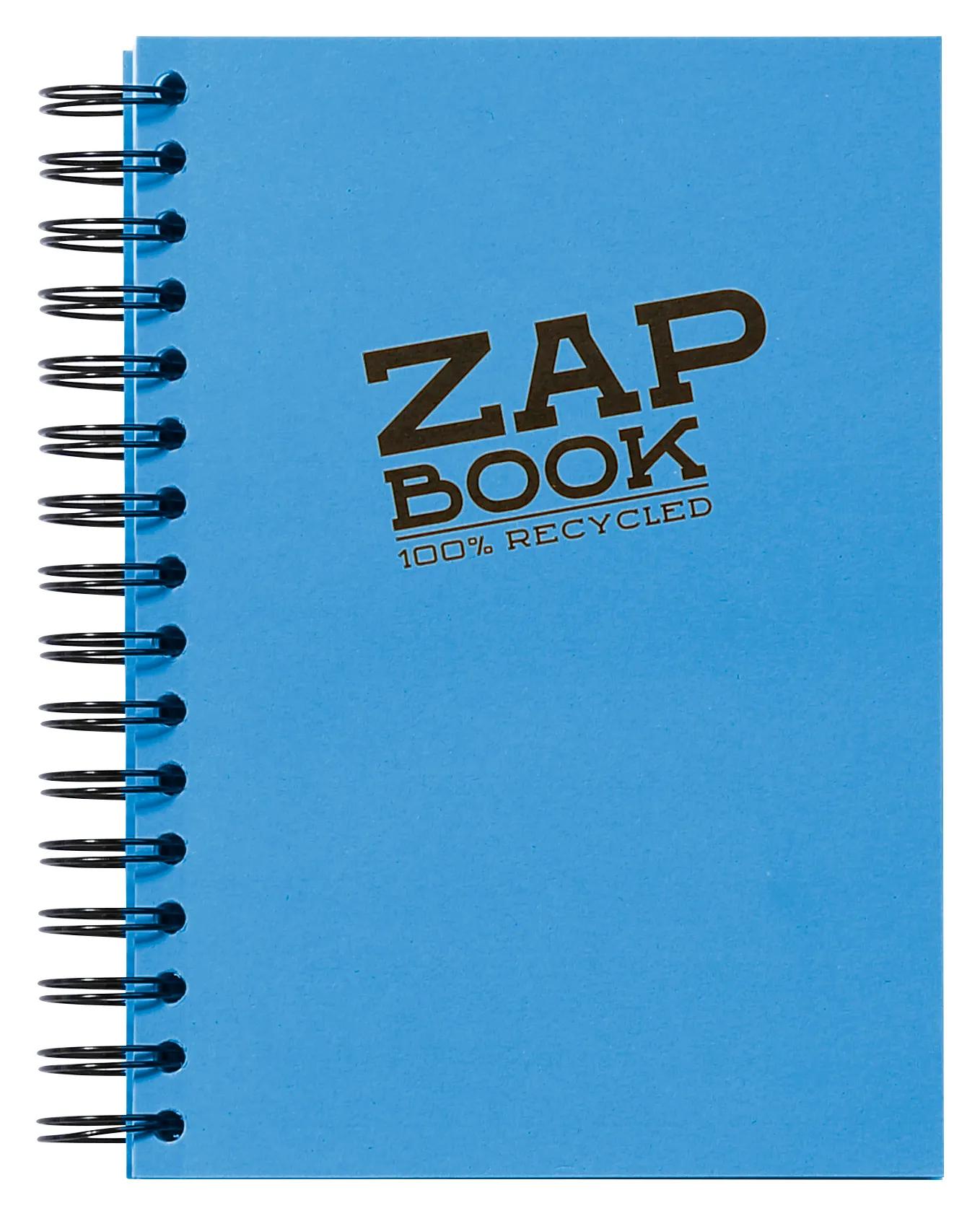 Zap Book notebook spiral 160F A5 80g - Mixed set (Pack x5)