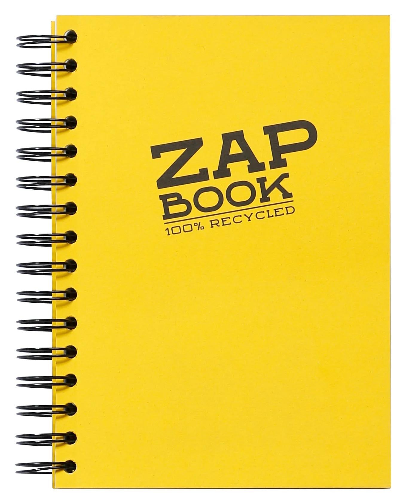 Zap Book notebook spiral 160F A5 80g - Mixed set (Pack x5)