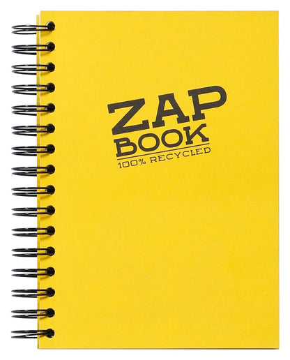 Zap Book carnet spiralé 160F A5 80g - Assortiment mixte (lot de 5)