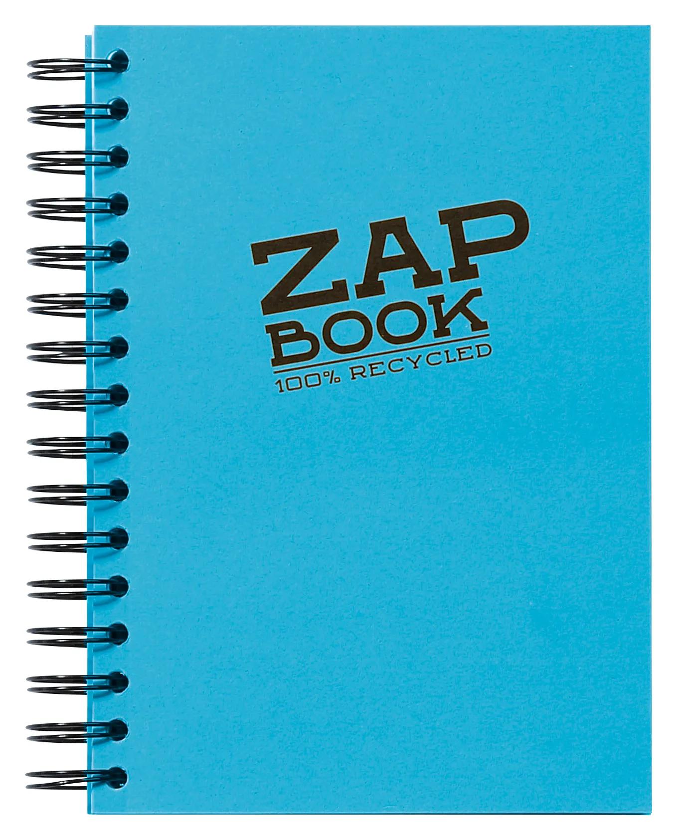 Zap Book notebook spiral 160F A5 80g - Mixed set (Pack x5)