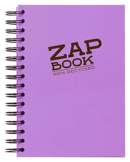 Zap Buch Notizbuch Spirale 160F A5 80g - Mischset (5er-Pack)