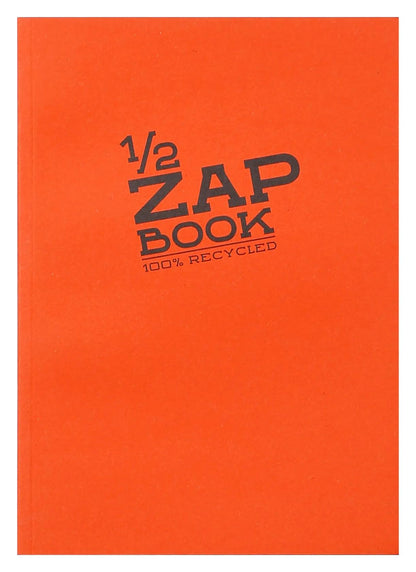 1/2 Zap Book carnet collé 80F A5 80g - Aléatoire (lot de 5)