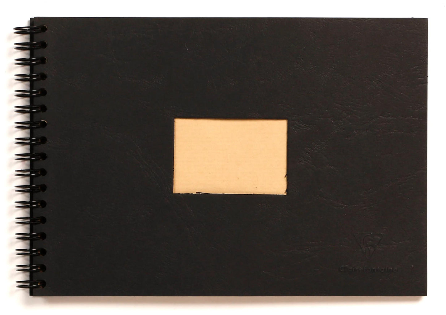 Kraft album spiralé 60F A5 90g - Noir (Lot x5)