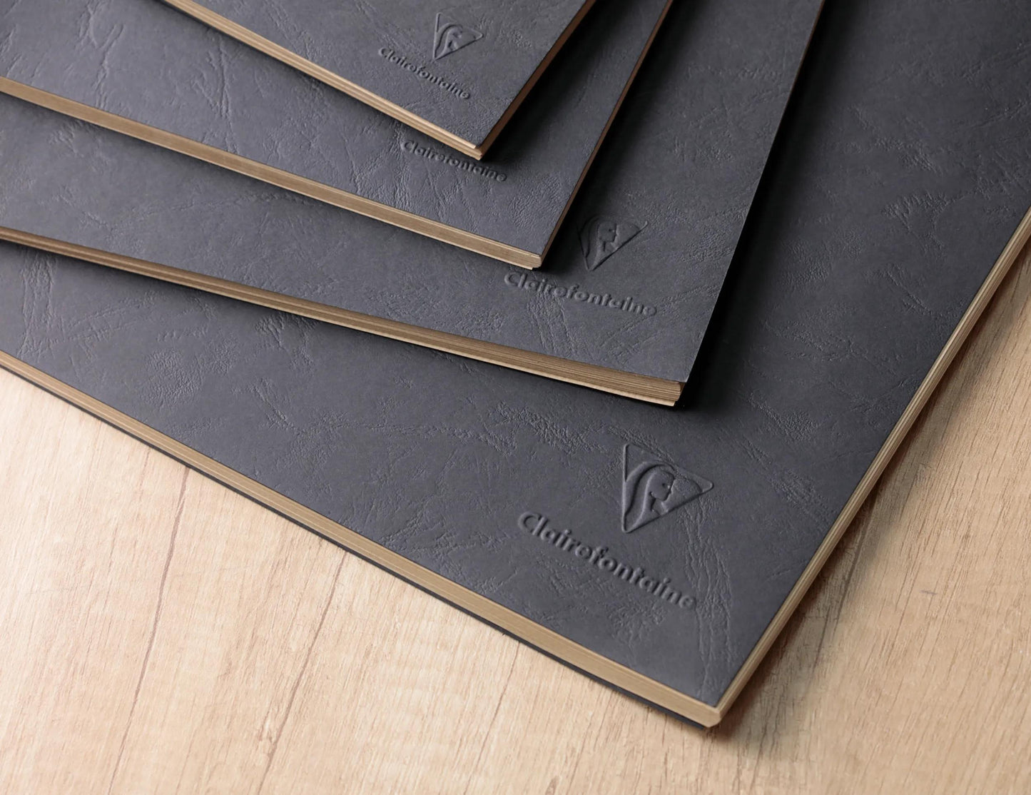 Kraft album spiralé 60F A5 90g - Noir (Lot x5)