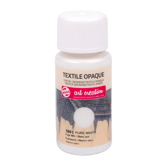 Talens Art Creation Tessile Opaque Bottiglia 50 ml Pure White 1001