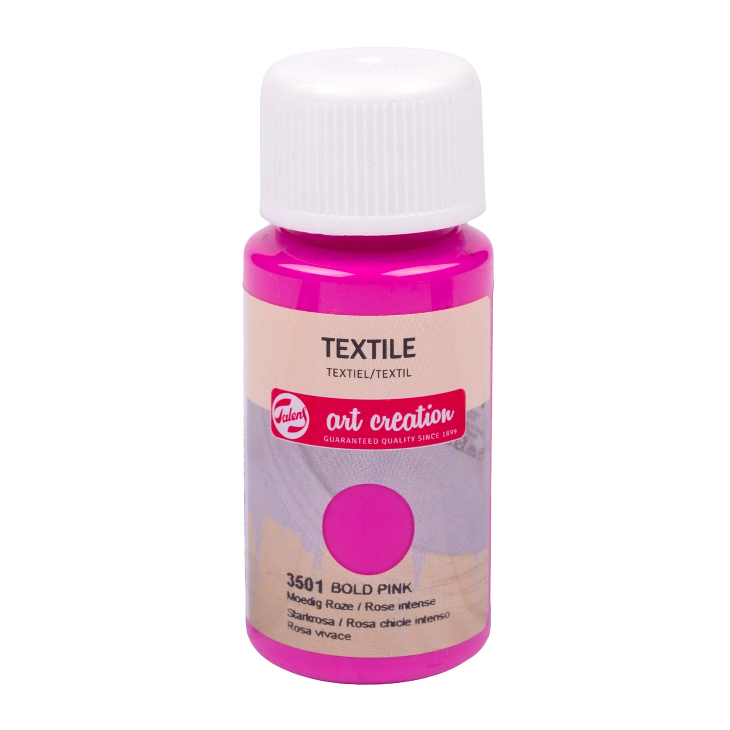 Talens creazione d'arte Bottiglia tessile 50 ml Bold rosa 3501