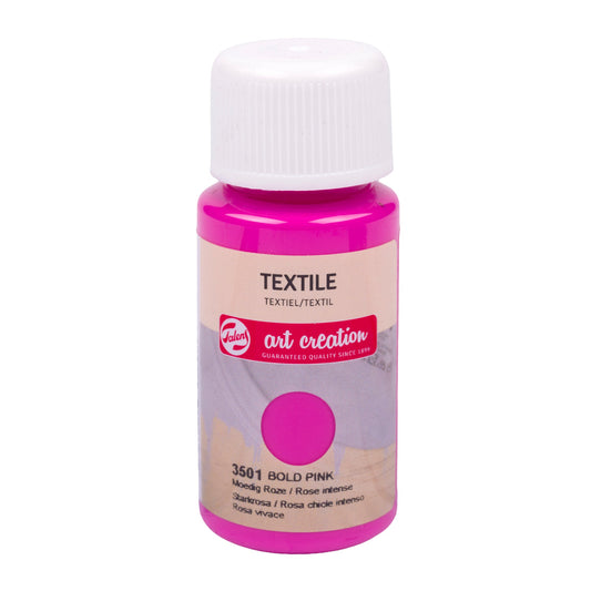 Talens creazione d'arte Bottiglia tessile 50 ml Bold rosa 3501
