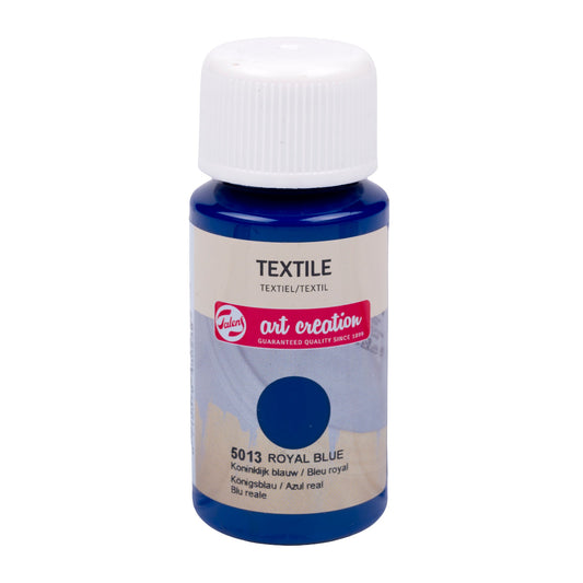 Talens arte creazione tessuto bottiglia 50 ml Royal Blue 5013