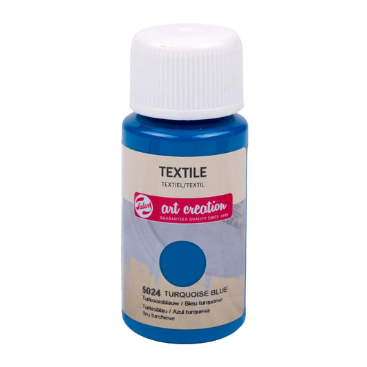 Talens Creazione di arte Bottiglia tessile 50 ml Turchese Blu 5024