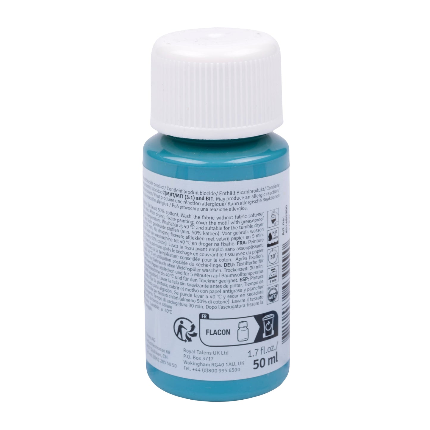 Talens Art Creation Textil Flasche 50 ml Nebelblau 5030