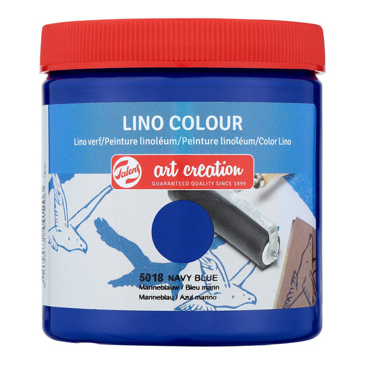 Talens Art Creation Linoleumfarbe Flasche 250 ml Marineblau 5018
