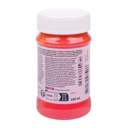 Talens Art Creation Innen und Außen Flasche 100 ml Tomatenrot 3027 (4er-Pack)