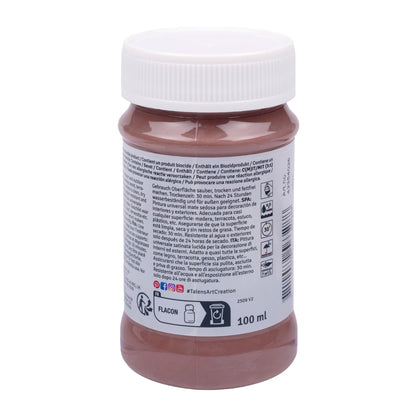 Talens Art Creation Innen und Außen Flasche 100 ml Erdbraun 4026 (4er-Pack)