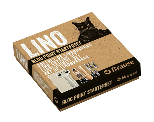 Linogravure box.