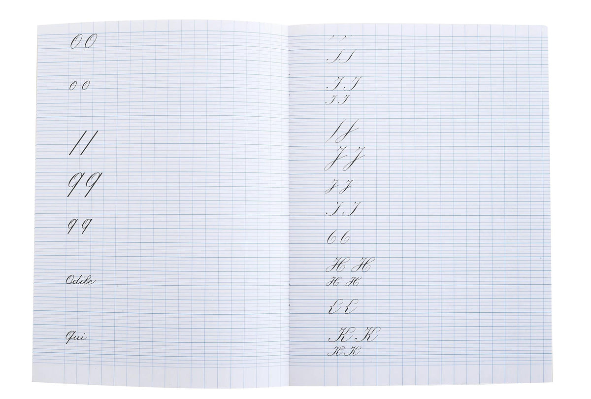 Cahier d'exercices d'écriture (lot de 10)