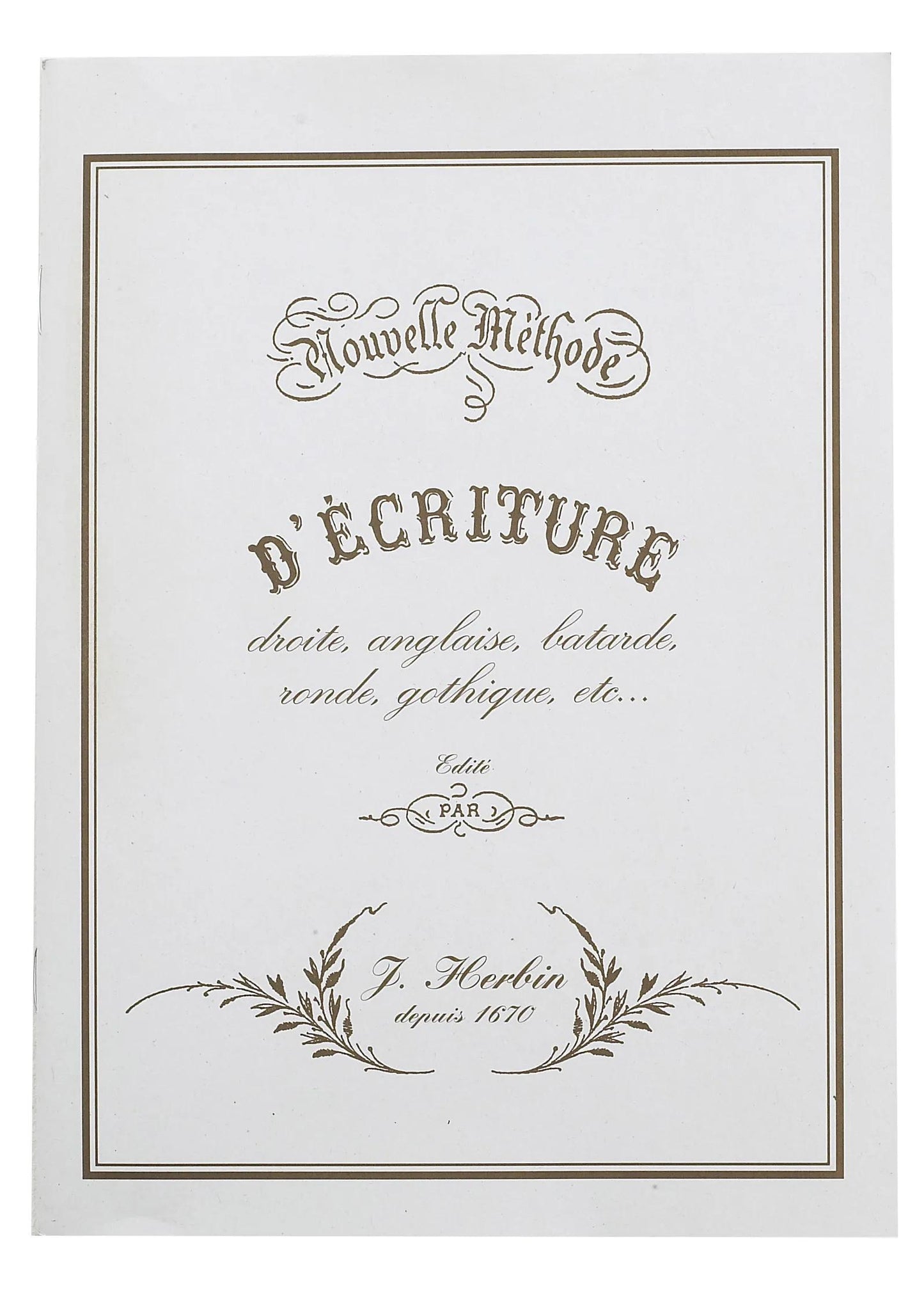 Cahier d'initiation à l'écriture (Lot x10)