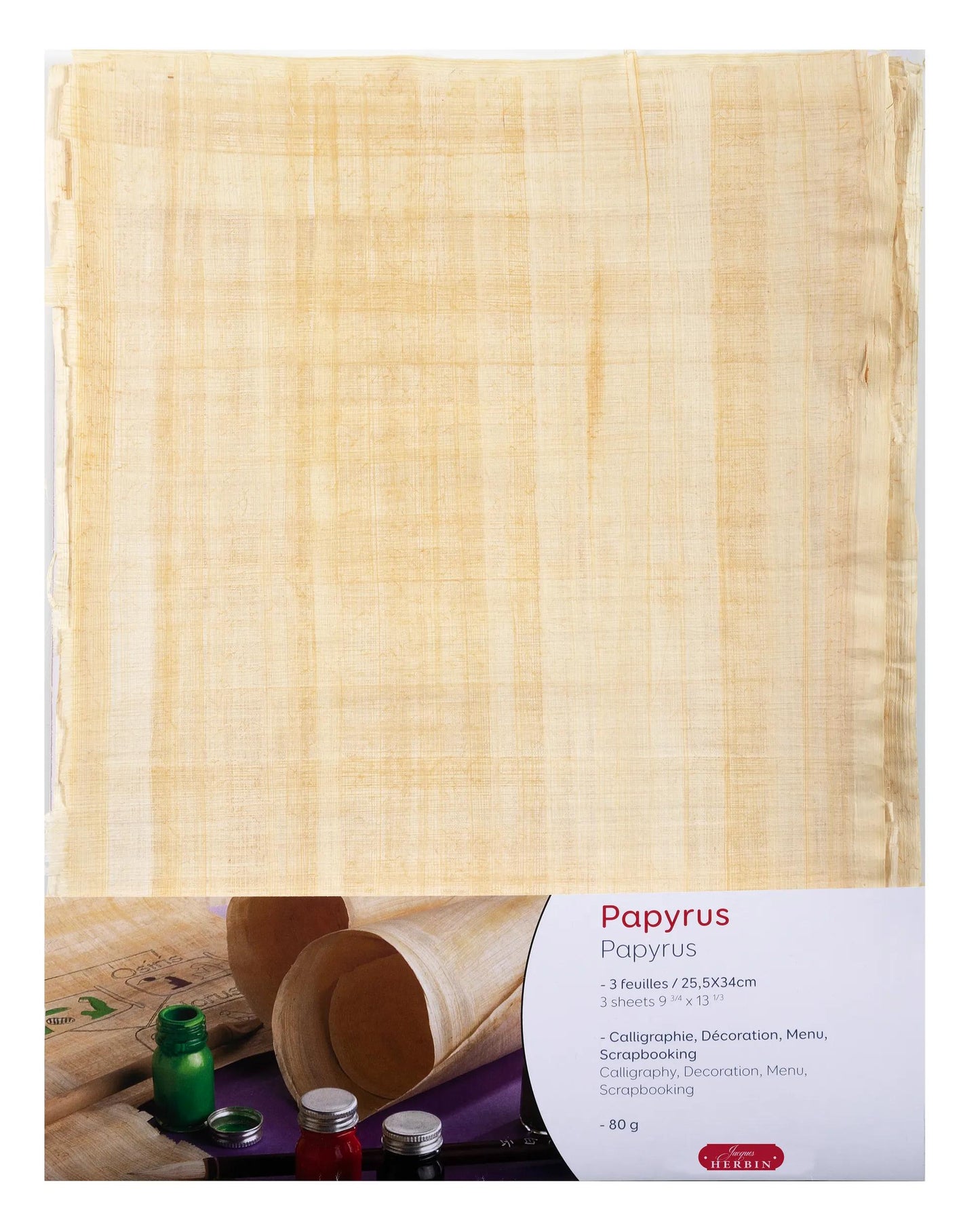 Pochette de Papyrus (3 Blätter A4) (Paket x5)
