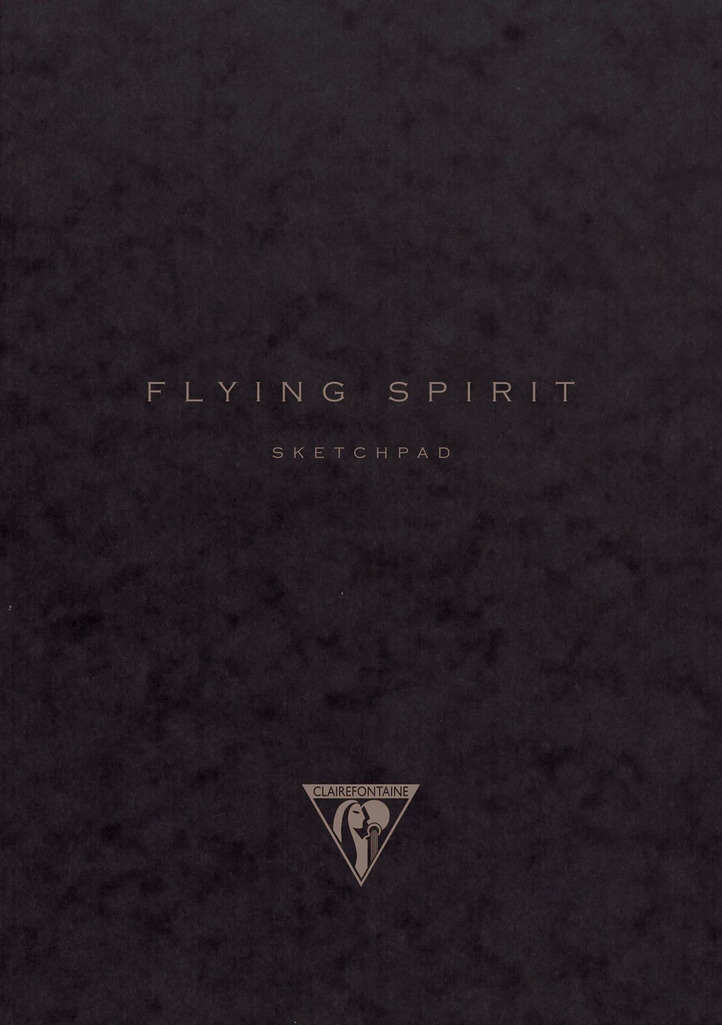 Flying Spirit block glued 50F 16x21cm 90g - Black (Pack x5)