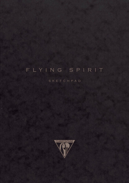 Flying Spirit Block verklebt 50F 16x21cm 90g - Schwarz (5er-Pack)