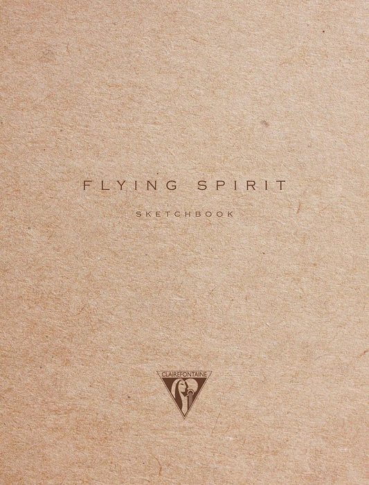 Flying Spirit notebook sewn 50F A6 90g - Brown Kraft