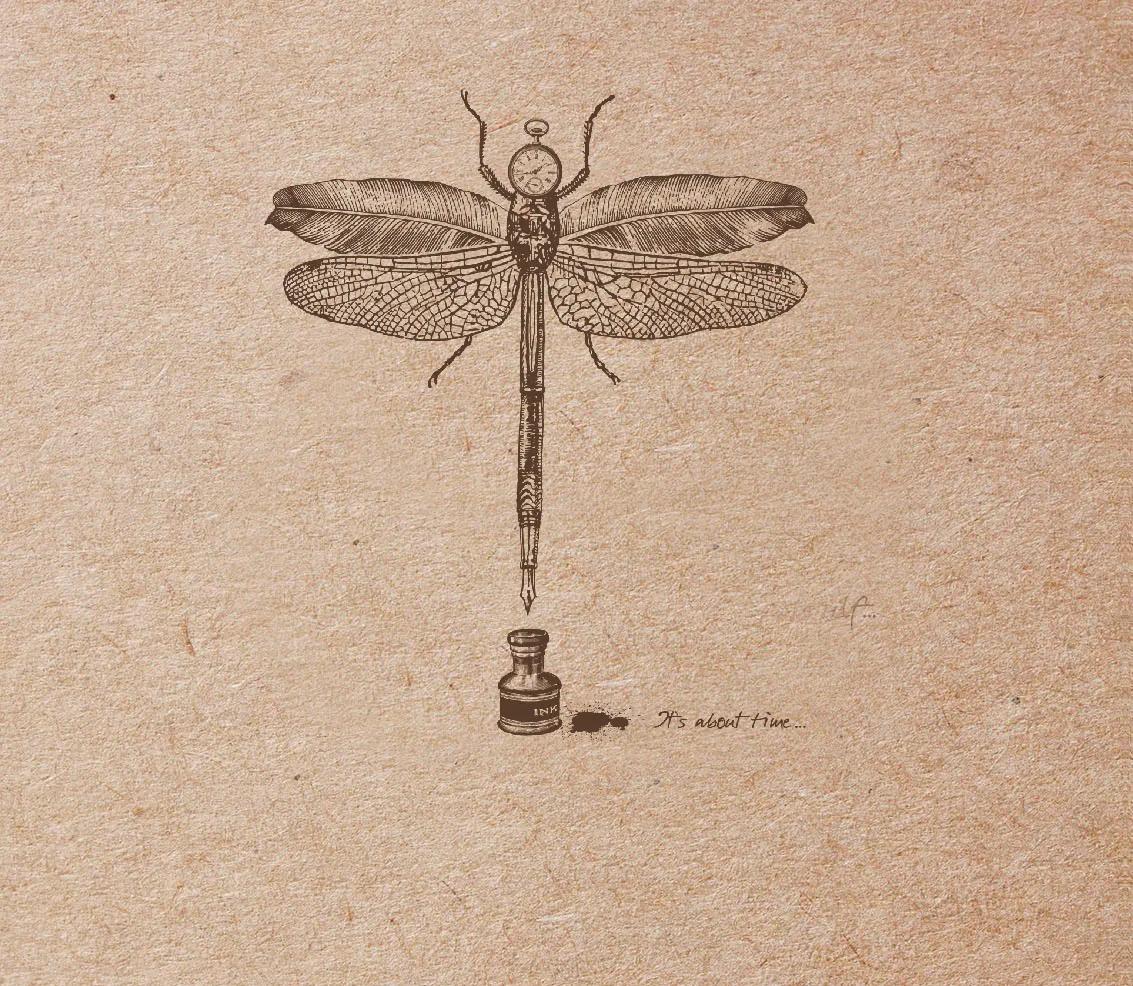Flying Spirit notebook sewn 50F 15,5x15,5cm 90g - Brown Kraft (Pack x5)