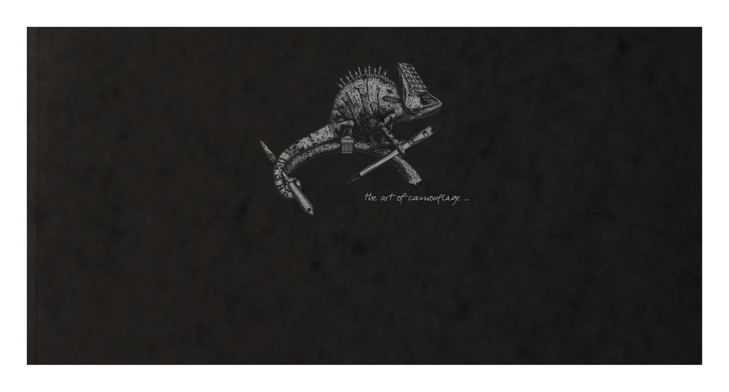 Flying Spirit carnet cousu 50F 10,5x21cm 90g - Noir (Lot x5)