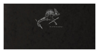 Flying Spirit notebook cucito 50F 10.5x21cm 90g - Nero (confezione da 5)
